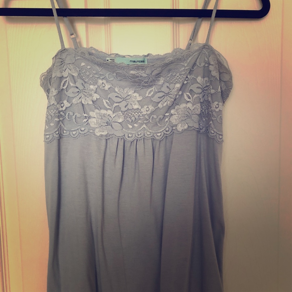 Women’s spaghetti strap lace top